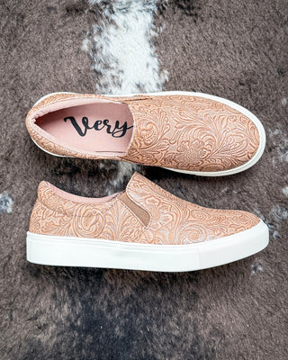 Nova Slip-On Sneaker in Tan by Very G