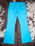 Cowgirl Tuff - Turquoise Pull-On - Trouser - Jeans - Western Wear - Bronco Western Supply Co.