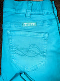 Cowgirl Tuff - Turquoise Pull-On - Trouser - Jeans - Western Wear - Bronco Western Supply Co.