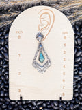 Elanor - Post Dangle Earrings - Western Jewelry - Bronco Western Supply Co.