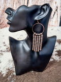 Patsy - Navajo Style - Dangle Earrings - Copper - Western Jewelry - Bronco Western Supply Co.