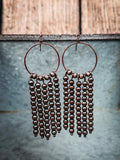 Patsy - Navajo Style - Dangle Earrings - Copper - Western Jewelry - Bronco Western Supply Co.