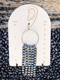 Patsy - Navajo Style - Dangle Earrings - Silver - Bronco Western Supply Co.
