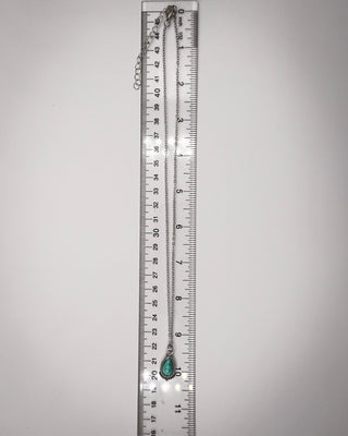 Willow Teardrop Pendant Necklace