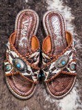 Jungle - Sandal - Brown - Very G - Footwear - Western Fashion - Bronco Western Supply Co.