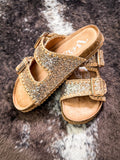 Aliza - Sandal - Gold Glitter - Very G - Footwear - Bronco Western Supply Co.