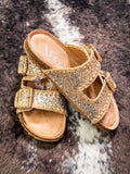 Aliza - Sandal - Gold Glitter - Very G - Footwear - Bronco Western Supply Co.