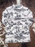 The Old Days - Mesh Top - Sterling Kreek - Western Fashion - Bronco Western Supply Co.