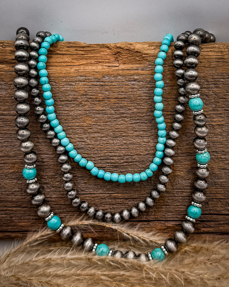 Threefold Necklace Set