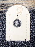 Cow Head - Cameo - Dangle Earrings - Western Jewelry - Bronco Western Supply Co.