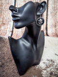 Cow Head - Cameo - Dangle Earrings - Western Jewelry - Bronco Western Supply Co.