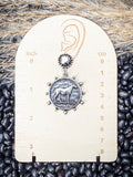 Cassidy - Western Horse Coin - Stud Earrings - Western Jewelry - Bronco Western Supply Co.
