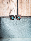 Four of a Kind - Western Aces - Stud Earrings - Western Jewelry - Bronco Western Supply Co.