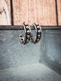 Waco - Western - Bubble Hoop - Earrings - Western Jewelry - Bronco Western Supply Co.