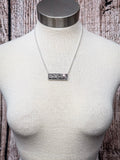 Clementine - Western - Filigree - Bar Necklace - Western Jewelry - Bronco Western Supply Co.