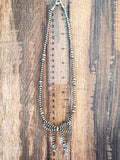 Susannah - Navajo Style - Beaded - Bow Necklace - Western Jewelry - Bronco Western Supply Co.