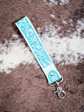 Myra Bag - Tampico Trails - Key Fob - Turquoise - Accessory - Bronco Western Supply Co.