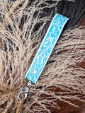 Myra Bag - Tampico Trails - Key Fob - Turquoise - Accessory - Bronco Western Supply Co.