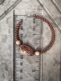 Lucinda - Western - Hoop Earrings - Copper - Accessory - Bronco Western Supply Co.