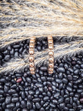 Galveston - Metal Bubble -Stud - Hoop Earrings - Gold - Bronco Western Supply Co.