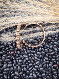 Galveston - Metal Bubble -Stud - Hoop Earrings - Gold - Bronco Western Supply Co.