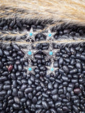 Burst - Star - Drop Stud - Earrings - Western Jewelry - Dangle Earring - Bronco Western Supply Co.