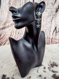 Burst - Star - Drop Stud - Earrings - Western Jewelry - Dangle Earring - Bronco Western Supply Co.
