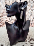 Out West - Bar Dangle Earrings - Silver - Western Jewelry - Earrings - Bronco Western Supply Co.