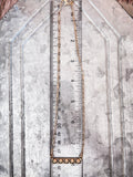 Galveston - Western - Bubble - Bar Necklace - Bronco Western Supply Co.