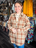Amber Fringe Shacket