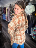 Amber Fringe Shacket