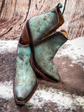 Myra Bag - La Ponderosa - Leather - Booties - Turquoise - Bronco Western Supply Co.