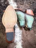 Myra Bag - La Ponderosa - Leather - Booties - Turquoise - Bronco Western Supply Co.
