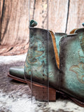 Myra Bag - La Ponderosa - Leather - Booties - Turquoise - Bronco Western Supply Co.