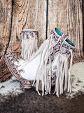 Myra Bag - Hannah Canyon - Fringed - Boots - Footwear - Bronco Western Supply Co.