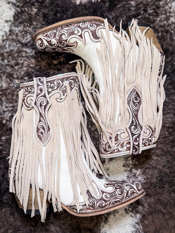Myra Bag - Hannah Canyon - Fringed - Boots - Footwear - Bronco Western Supply Co.