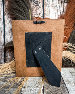 This Moment in Time Tooled Leather Photo Frame by Myra Bag