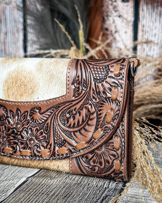 Wild Spirit Hairon Wallet Bag by Myra Bag