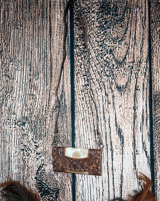 Wild Spirit Hairon Wallet Bag by Myra Bag