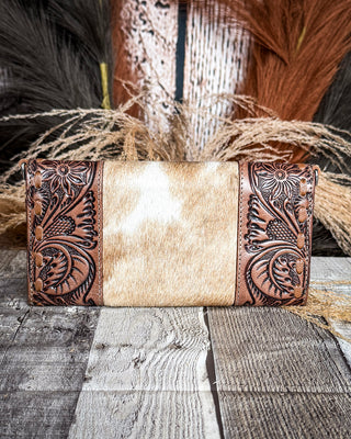 Wild Spirit Hairon Wallet Bag by Myra Bag