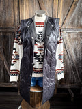 Phoenix Long Quilted Vest Duster -  Western Fashion - Outerwear - Bronco Western Supply Co.