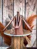 Rowdy Rose - Tooled Leather - Shoulder Tote - Bag - American Darling - Bronco Western Supply Co.