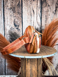 Side Saddle - Tooled Leather - Hip Bag - Ohlay Bags - Travel Bag - Bronco Western Supply Co.