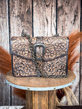 Sundown Belle - Tooled Leather - Shoulder Bag - American Darling - Bronco Western Supply Co.