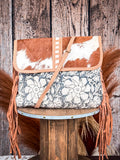 Flora - Crossbody - Upcycled Canvas - Ladies - Bag - Ohlay Bags - Bronco Western Supply Co.