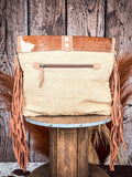 Flora - Crossbody - Upcycled Canvas - Ladies - Bag - Ohlay Bags - Bronco Western Supply Co.