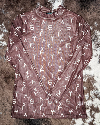 Amarillo By Morning Mesh Top by Sterling Kreek