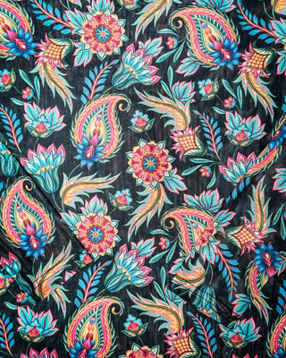 Painted Bloom Mesh Top by Sterling Kreek