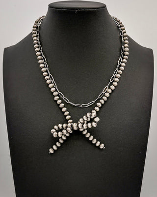Signature Bow Layered Necklace