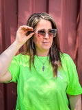 Wylie Tangle-Free Oversized Sunglasses